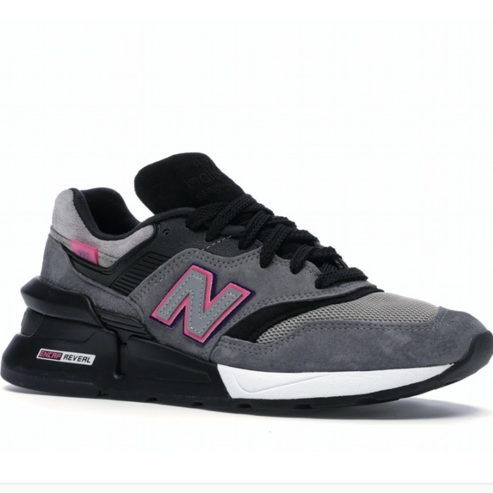 Kith x new balance 997s fusion x united arrows and sons grey pink